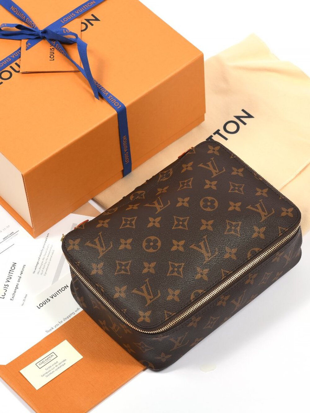 LOUIS VUITTON PACKING CUBE MM – MONOGRAM CANVAS – M43689 NWT
